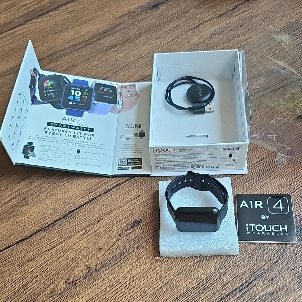 iTouch Air 4 Black Smartwatch